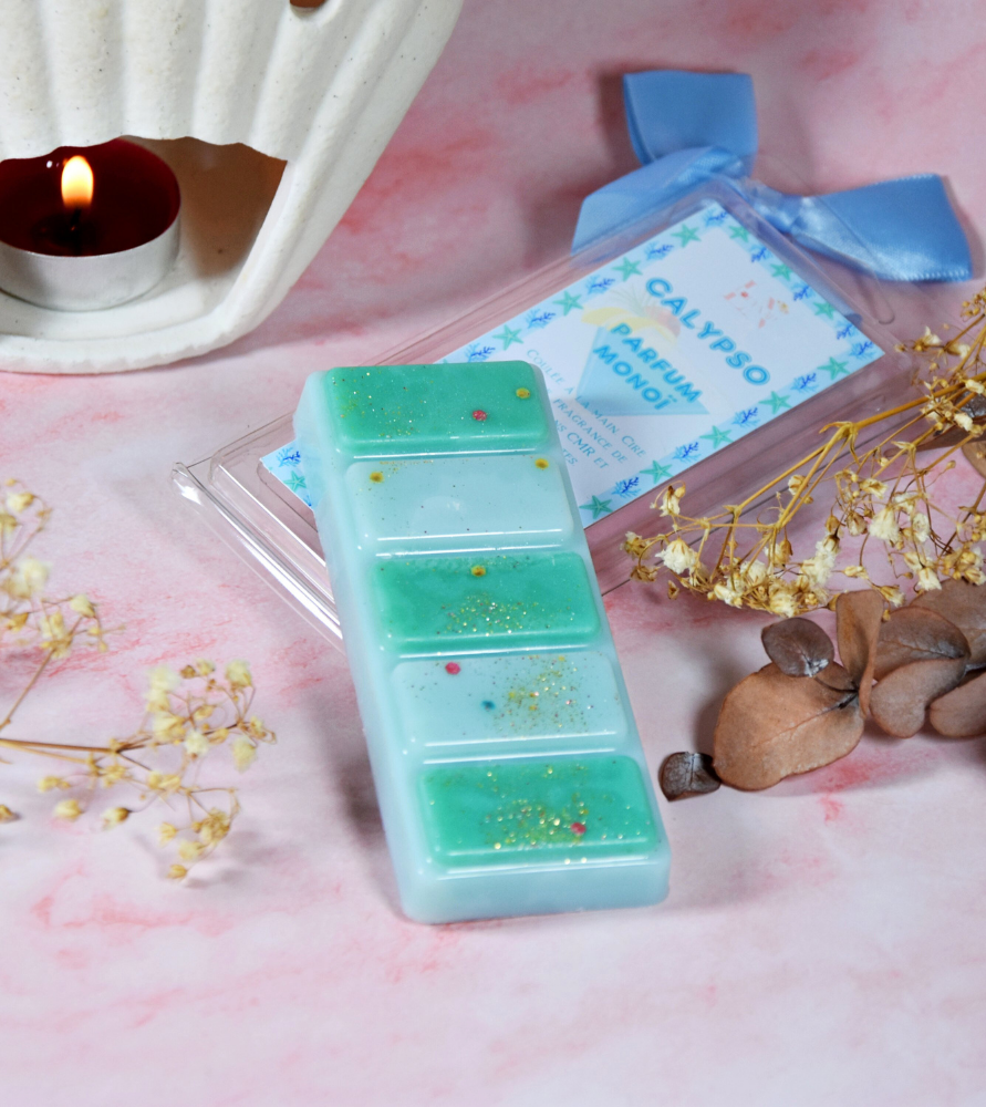 Tablette "Calypso" parfum monoï