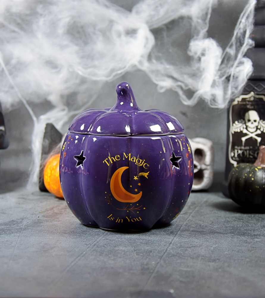 Brûle-parfum citrouille "Moonlight"