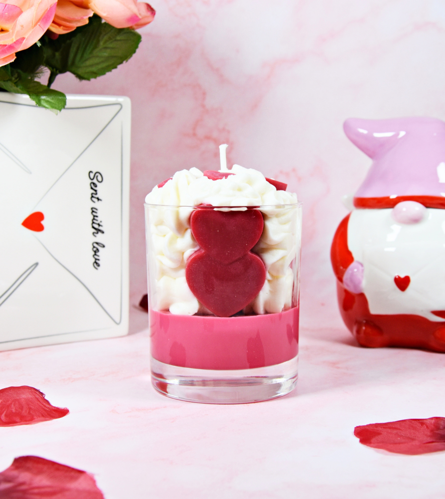 Bougie "L'hymne à l'amour" parfum Cerise noire