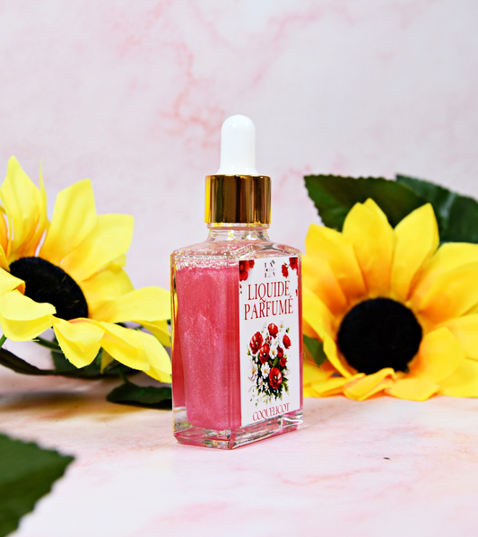 Liquide parfumé au coquelicot