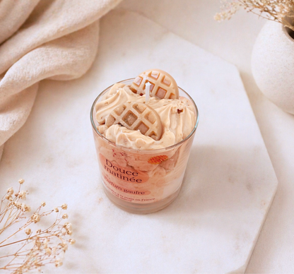 Bougie "Douce matinée" parfum gaufre