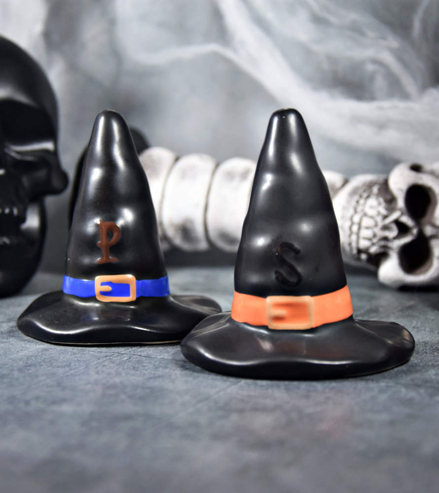 Set "Witch hat salt & pepper"