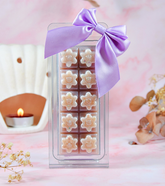 Tablette "Flore" parfum violette et rose