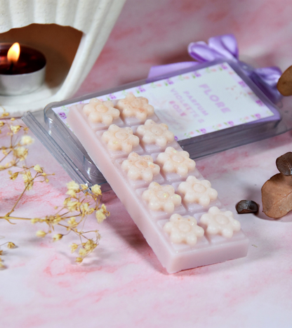Tablette "Flore" parfum violette et rose
