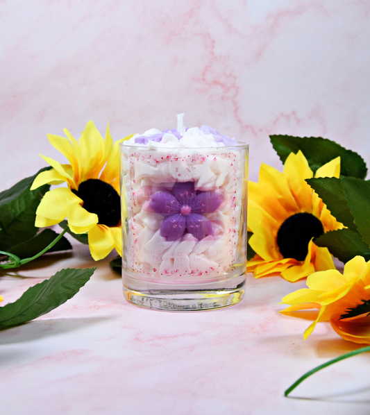 Bougie "Le pouvoir des fleurs" parfum fleur de cerisier