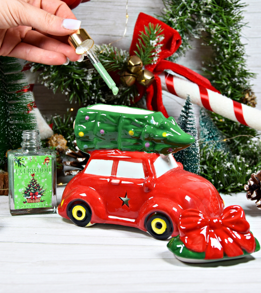 Brûle-parfum "Christmas car"