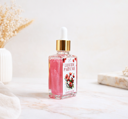 Liquide parfumé au coquelicot