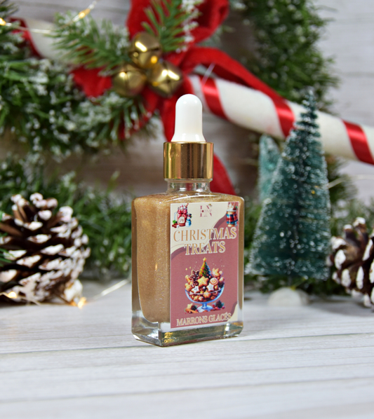 Liquide "Christmas treats" parfum marrons glacés