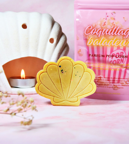 "Coquillage baladeur" parfum pop-corn