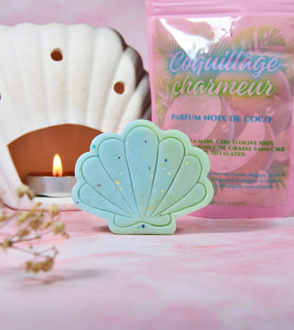 "Coquillage charmeur" parfum noix de coco
