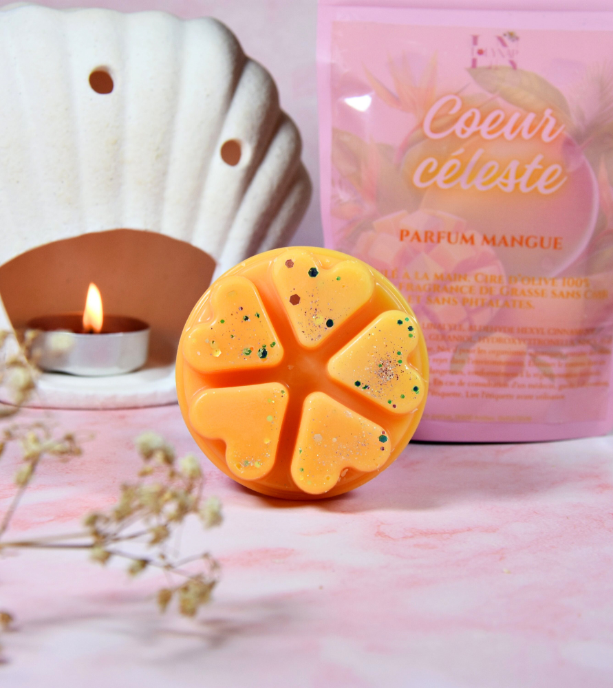 "Coeur céleste" parfum mangue
