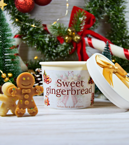 Pot "Sweet gingerbread" parfum Thé et pain d'épices