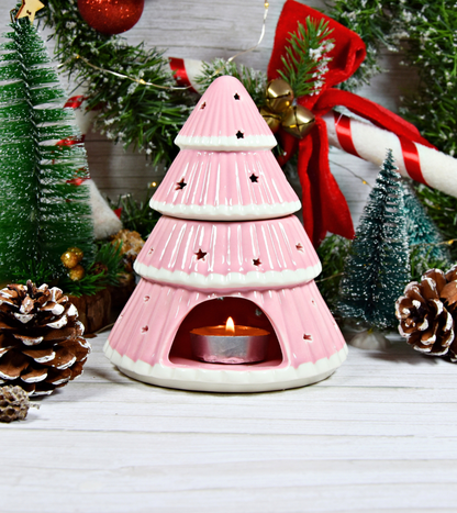 Brûle-parfum "sapin rose"