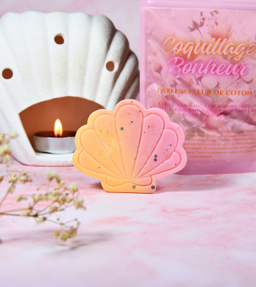 "Coquillage bonheur" parfum fleur de coton