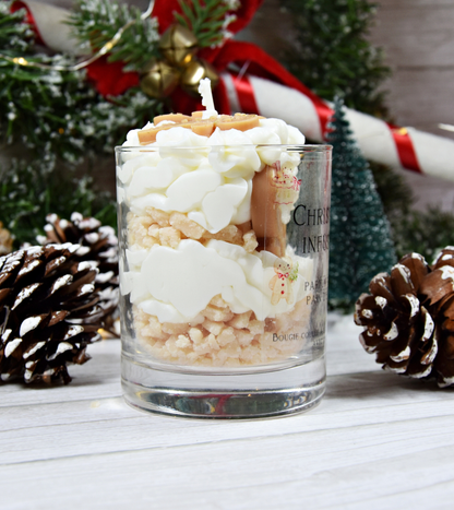 Bougie Noël "Christmas infusion" parfum thé et pain d'épices