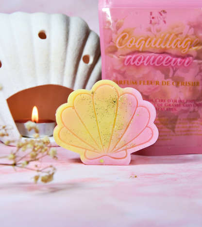 "Coquillage douceur" parfum Fleur de cerisier
