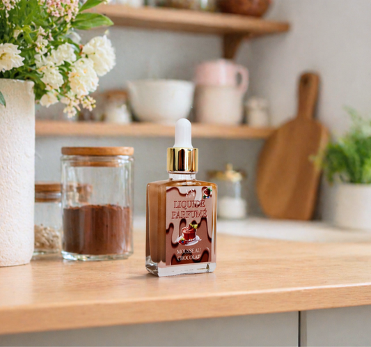 Liquide parfumé mousse au chocolat