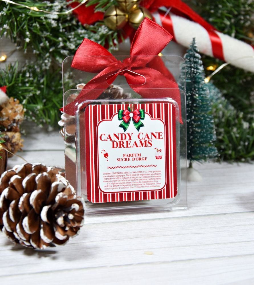 Fondant "Candy cane dreams" parfum sucre d'orge