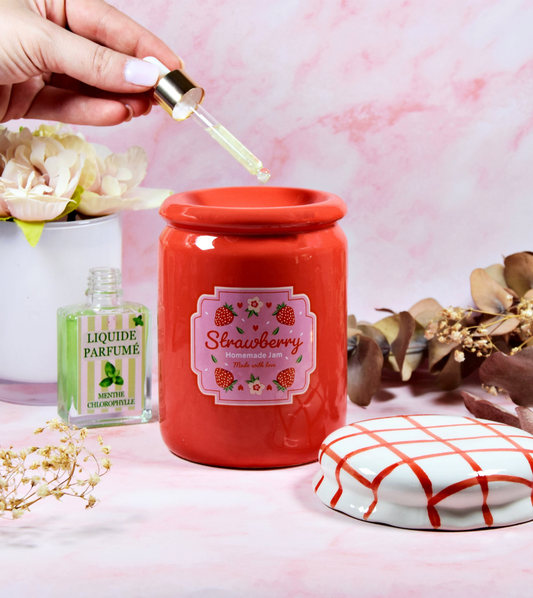 Brûle-parfum "Confiture de fraises"