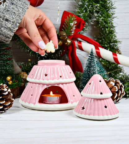 Brûle-parfum "sapin rose"