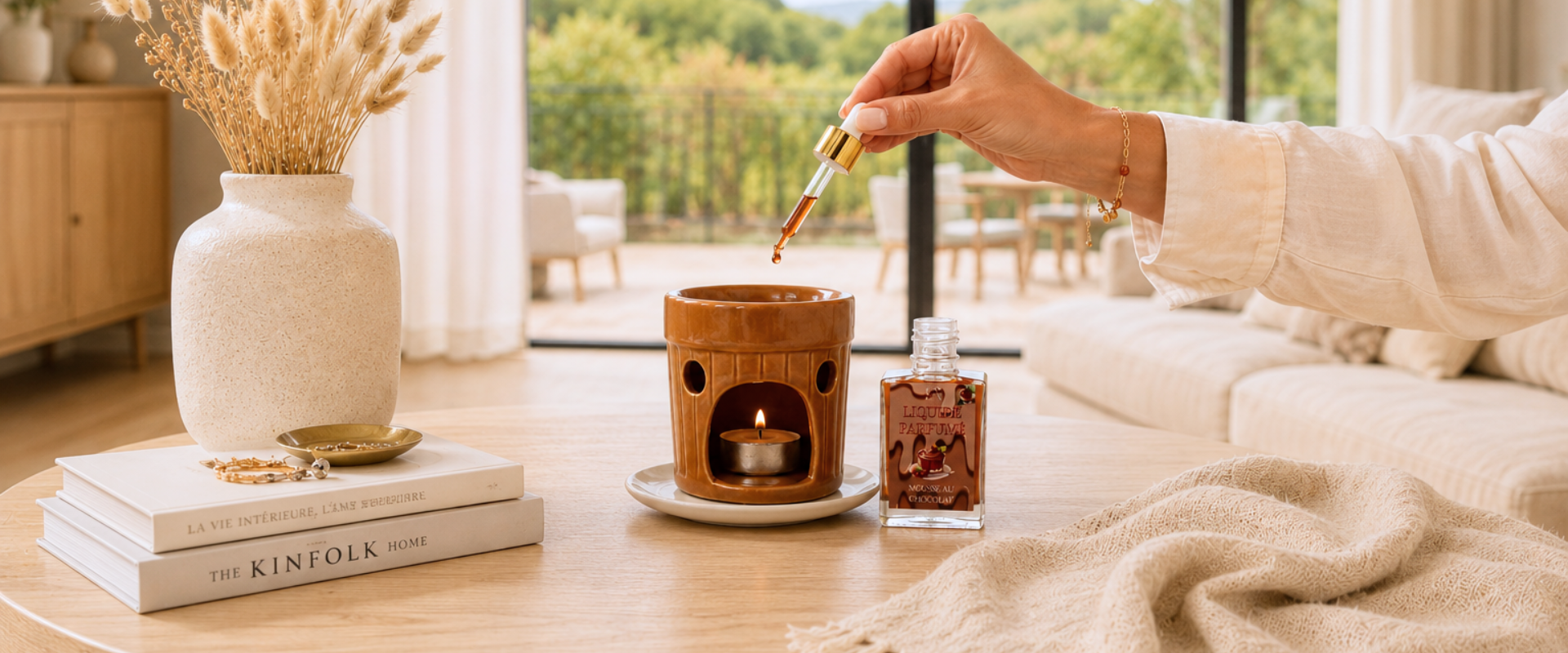 Les parfums de Liquide parfumé mousse au chocolat