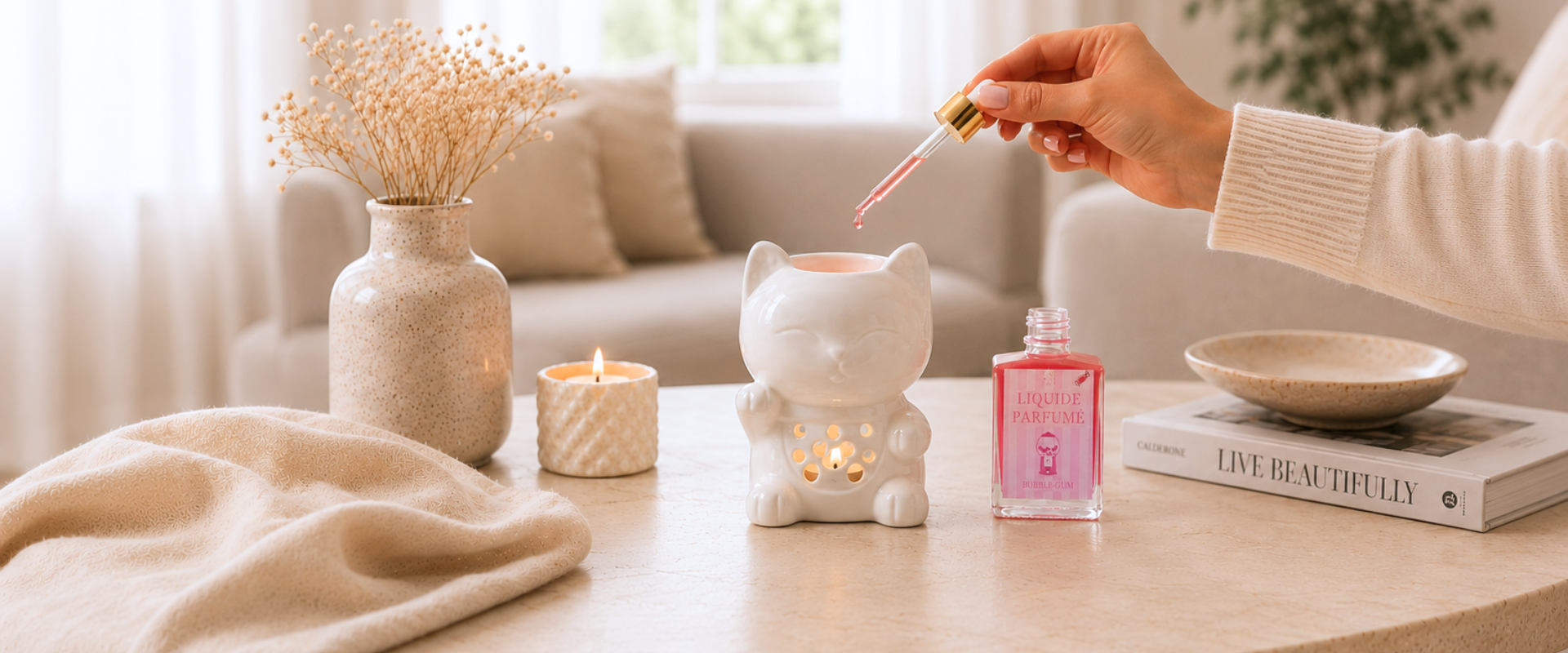 Les parfums de Brûle-parfum Maneki