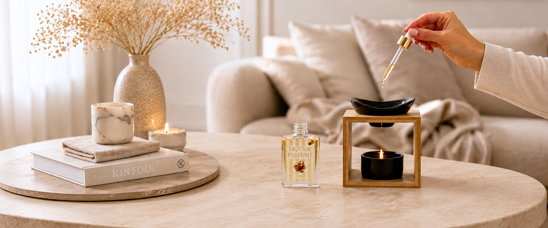 Les parfums de Liquide parfumé ambre