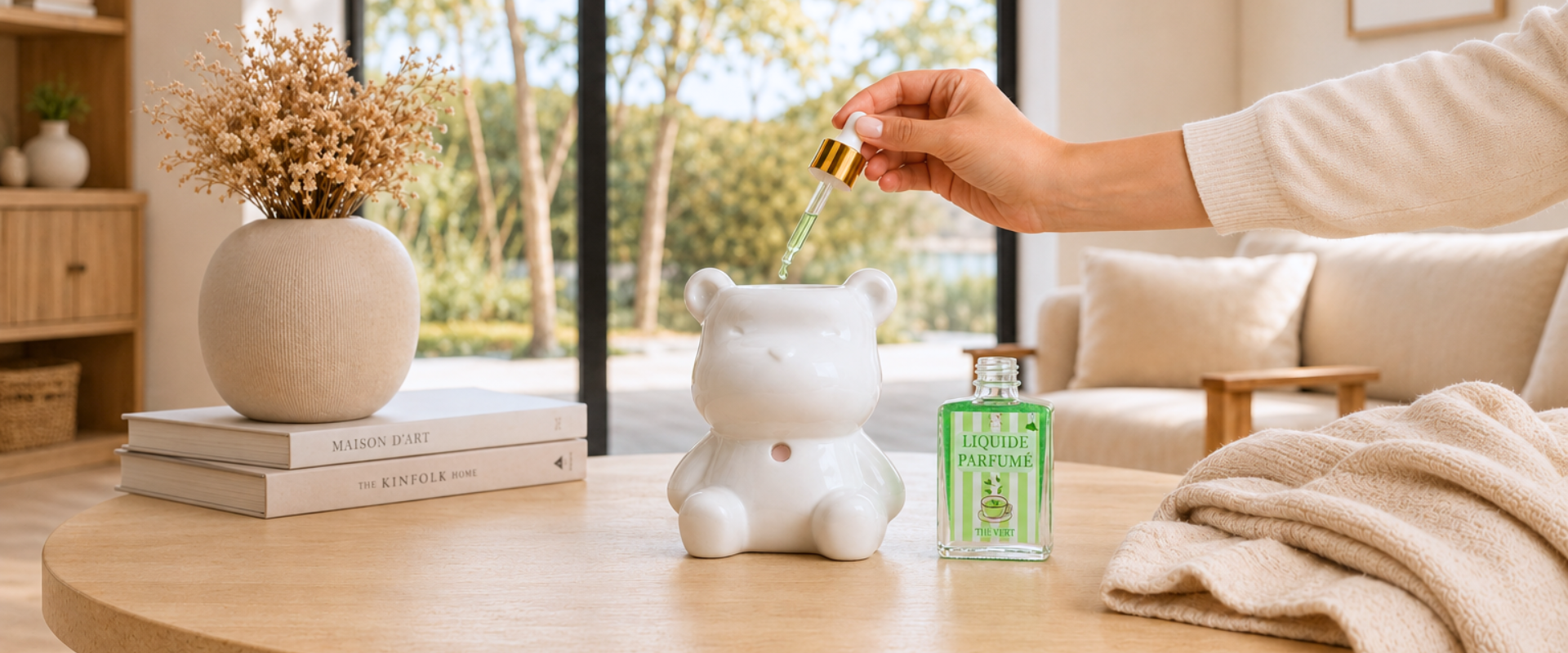 Les parfums de Brûle-parfum ourson