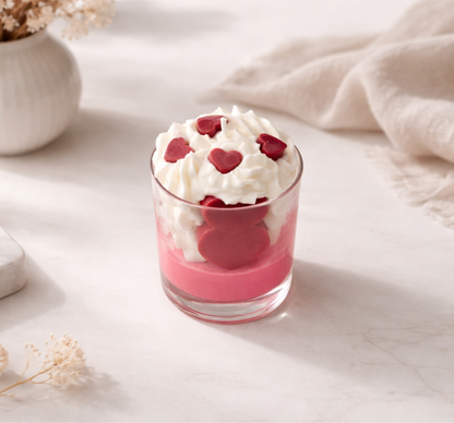 Bougie "L'hymne à l'amour" parfum Cerise noire