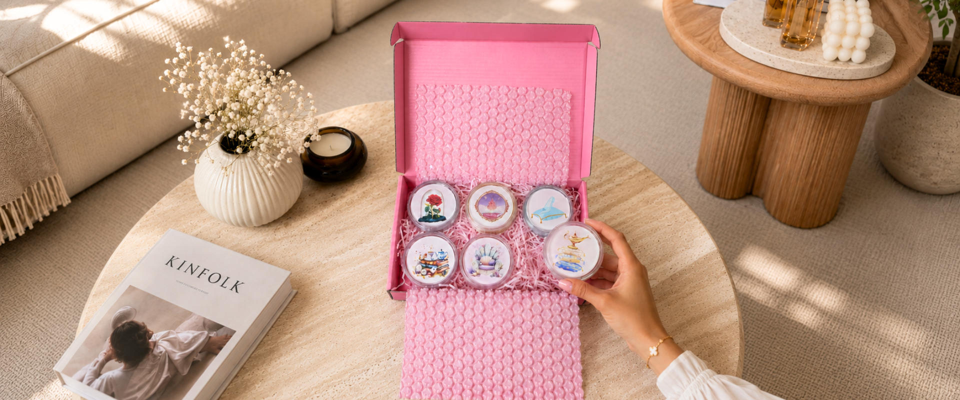 Les parfums de Coffret fondants parfumés 