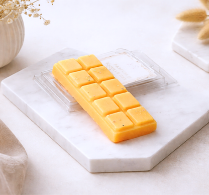 Tablette Mélusine vanille caramel noix de coco faite main - senteur exotique et gourmande - Lolynap
