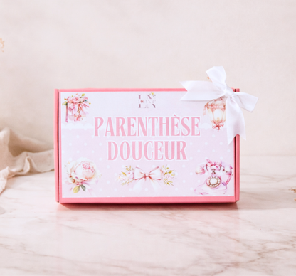 Coffret fondants et liquide parfumé Parenthèse douceur - senteurs poudrées et féminines - Lolynap