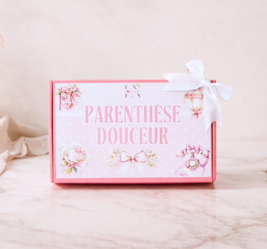 Coffret fondants et liquide parfumé Parenthèse douceur - senteurs poudrées et féminines - Lolynap