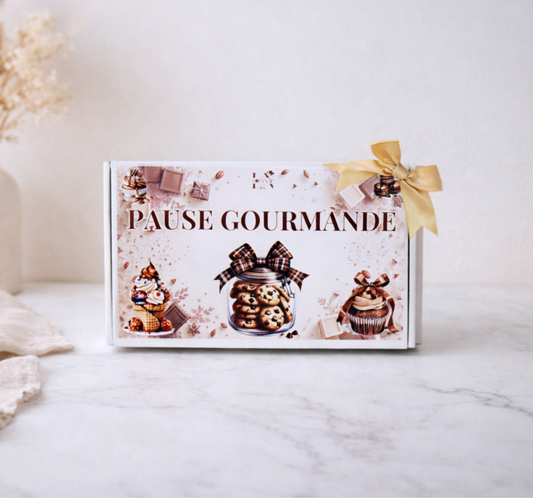 Coffret fondants parfumés Pause gourmande - 6 senteurs gourmandes - cire d'olive végétale - Lolynap