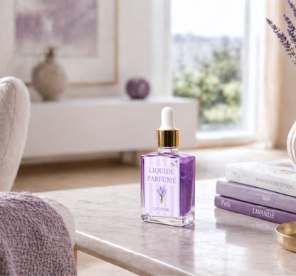 Liquide parfumé lavande fait main - parfum de Grasse relaxant et naturel - Lolynap
