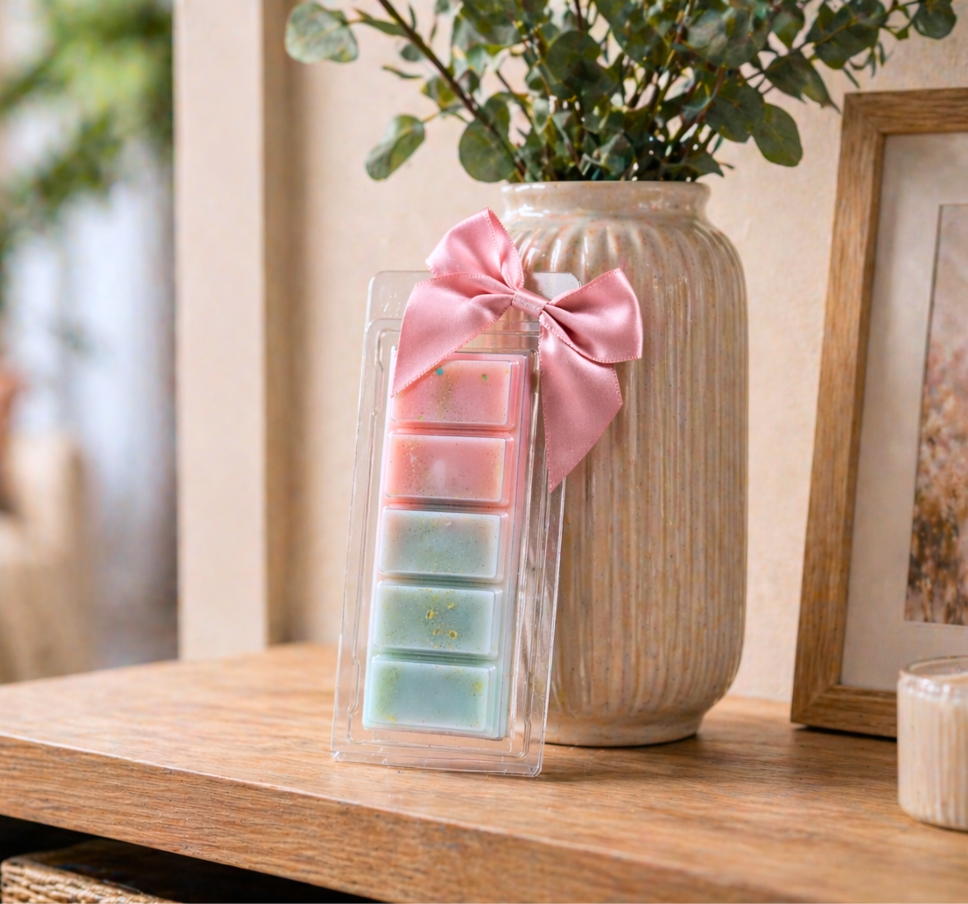 Tablette parfumée linge propre musc fleur d'oranger - décoration colorée et cocooning - Lolynap
