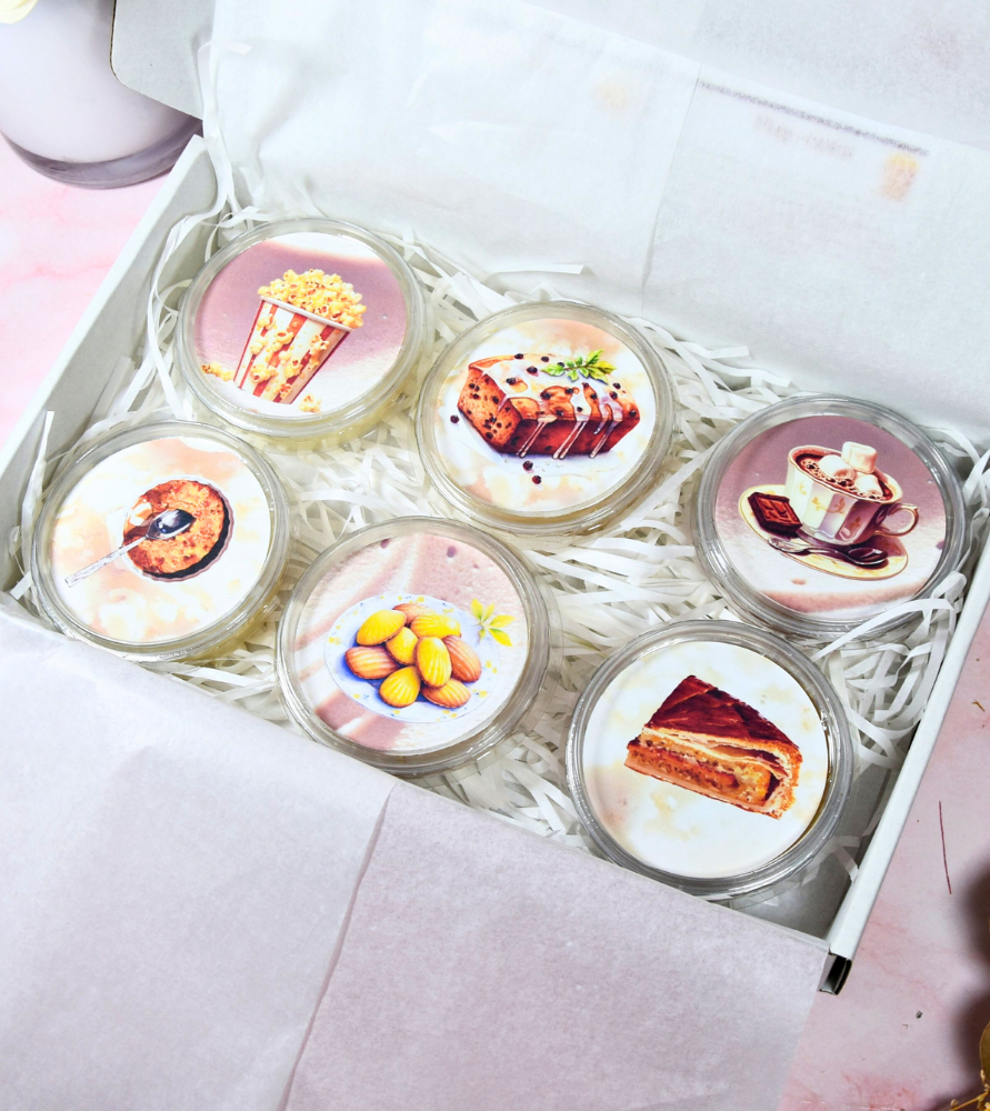 Coffret fondants parfumés Pause gourmande - idée cadeau original - Lolynap