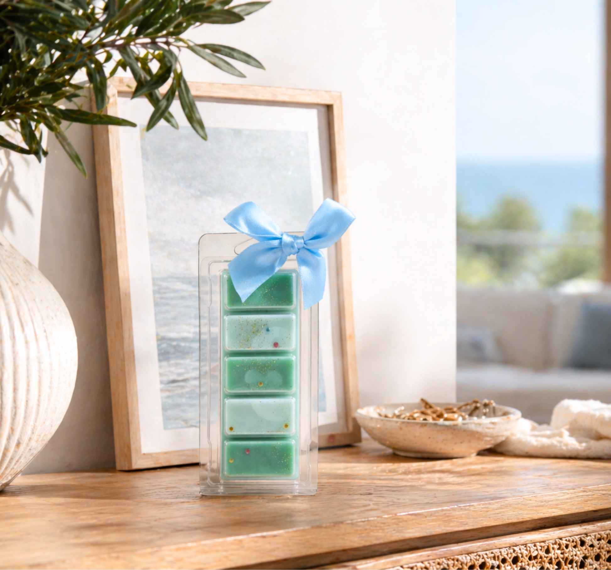 Tablette parfumée monoï - évasion polynésienne et cocooning - idée cadeau - Lolynap
