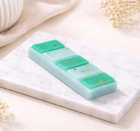 Tablette Calypso monoï tiaré coconut faite main - ambiance tropicale et ensoleillée - Lolynap